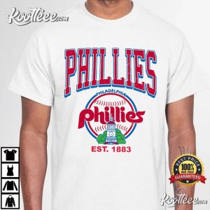 Philadelphia Phillies cooperstown collection winning time est 1883