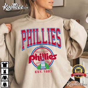 Philadelphia Phillies cooperstown collection winning time est 1883 shirt,  hoodie, sweater, long sleeve and tank top