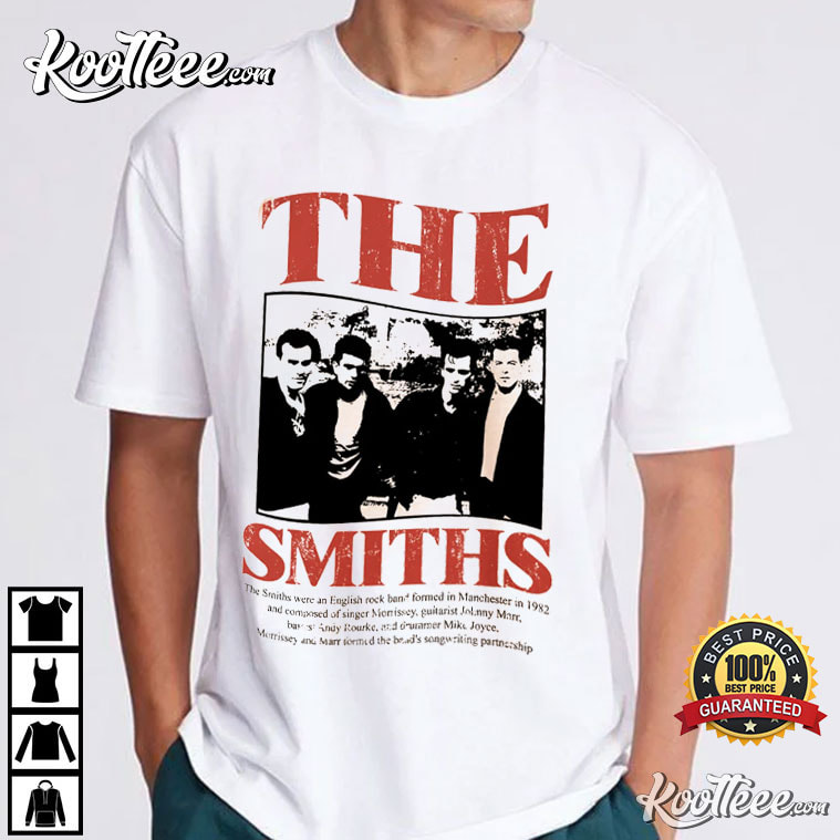 The Smiths T-shirt the Smiths 90s Rock Band Vintage Gift Tee for Men Women  Unisex T-shirt 