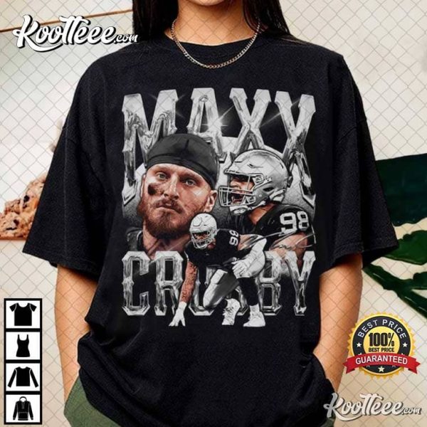 Maxx Crosby Vintage Las Vegas Raiders T-Shirt