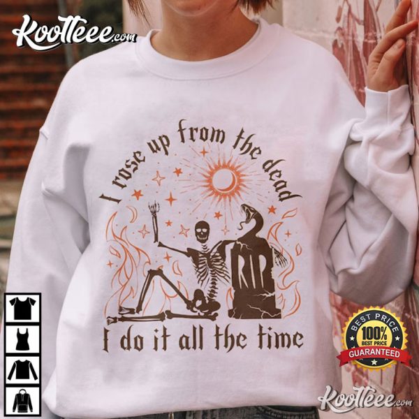 Swiftie Rose Up From The Dead Halloween Era T-Shirt