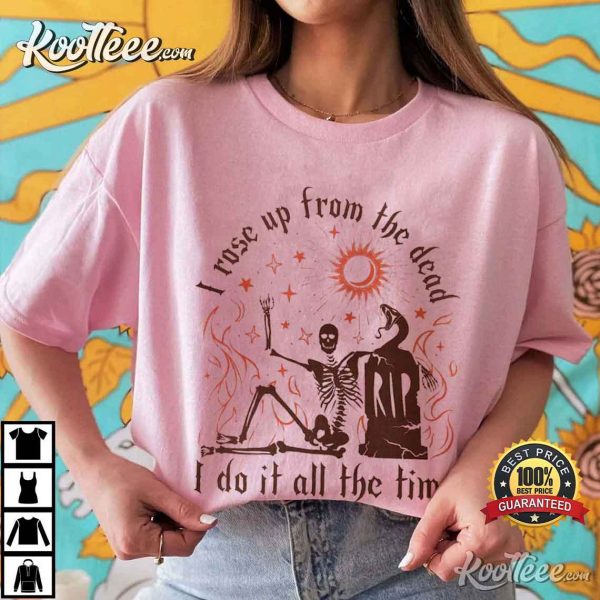 Swiftie Rose Up From The Dead Halloween Era T-Shirt