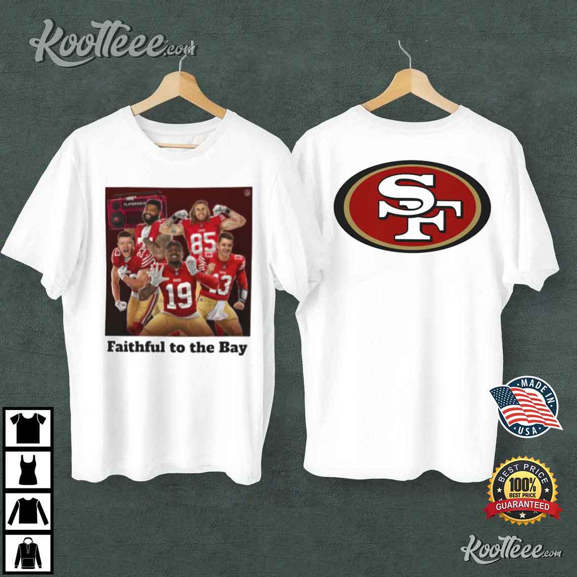 San Francisco 49ers T-Shirt Faithful 49ers Gift - Personalized