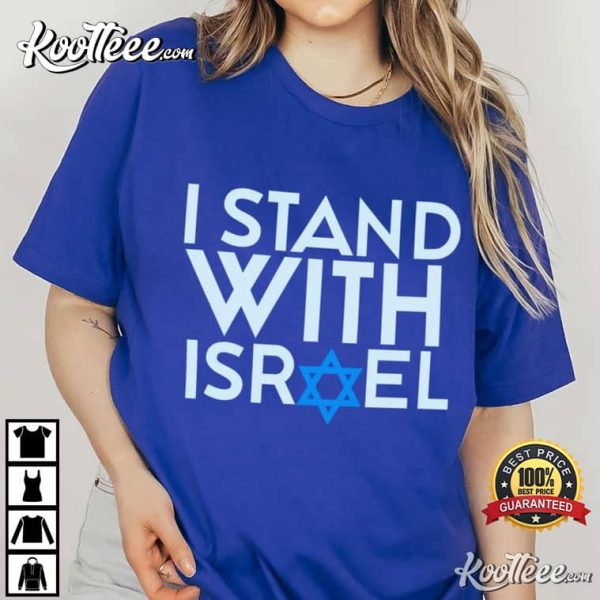 I Stand With Israel Jewish T-Shirt