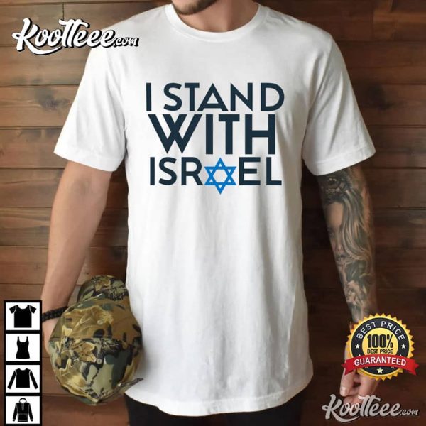 I Stand With Israel Jewish T-Shirt