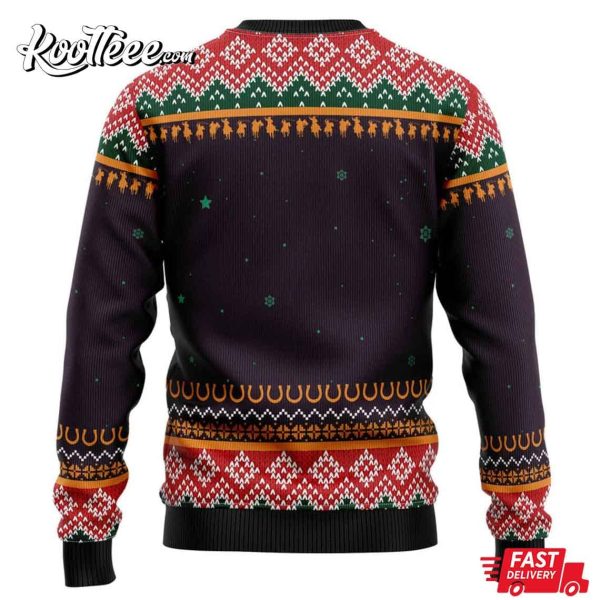 Cowboy Tis The Season Ugly Christmas Sweater