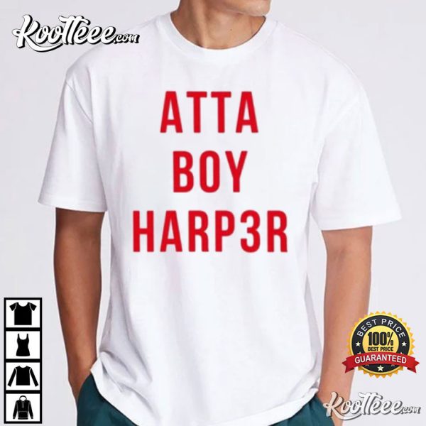 Orion Kerkering Atta Boy Harper Phillies T-Shirt