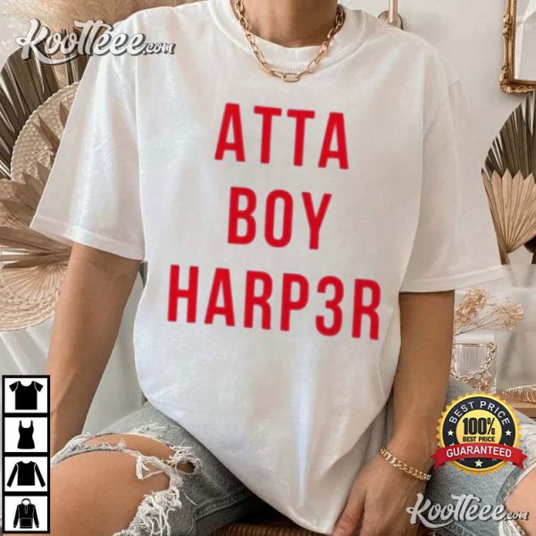 Orion Kerkering Atta Boy Harper Phillies T-Shirt