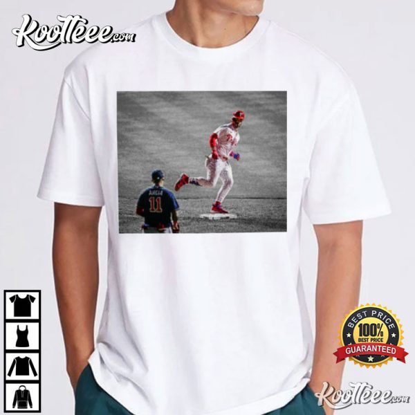 Bryce Harper Stares Down Orlando Arcia T-Shirt