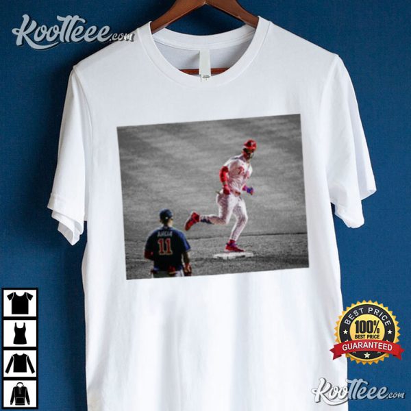 Bryce Harper Stares Down Orlando Arcia T-Shirt