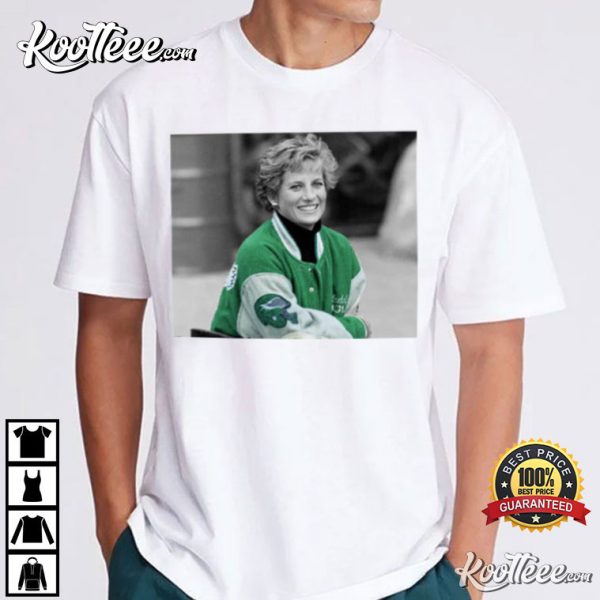 Princess Diana Wearing Philadelphia Coat T-Shirt