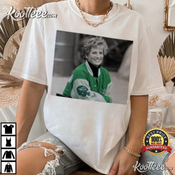 Princess Diana Wearing Philadelphia Coat T-Shirt