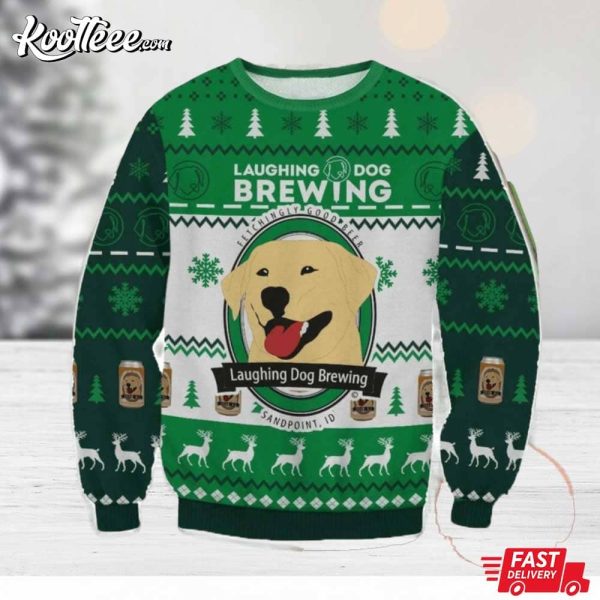 Laughing Dog Brewing Ugly Christmas Sweater