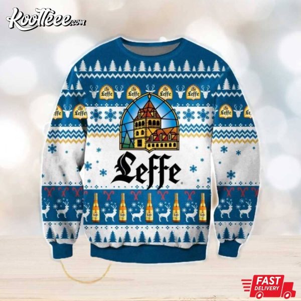 Leffe Beer Ugly Christmas Sweater