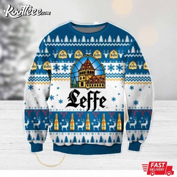 Leffe Beer Ugly Christmas Sweater