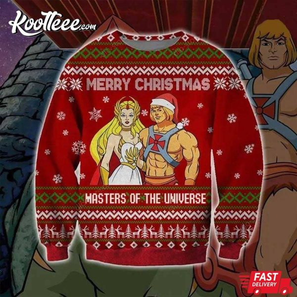 He Man And She Ra Masters Of The Universe Ugly Sweater