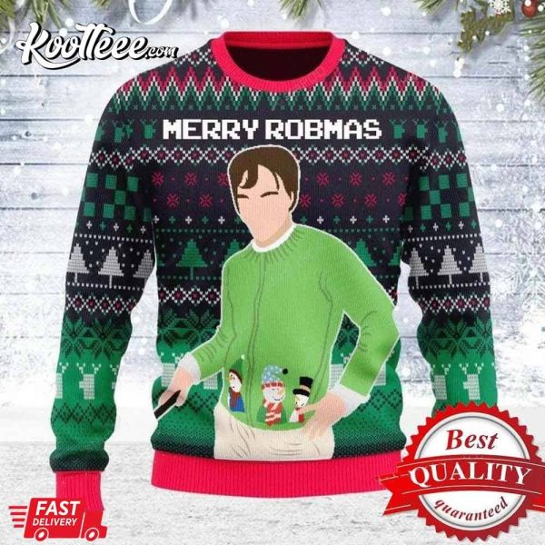 Robert Pattinson Merry Robmas Ugly Sweater