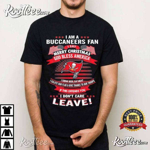 Tampa Bay Buccaneers Fan Patriotic T-Shirt