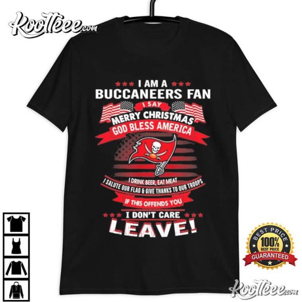 Tampa Bay Buccaneers Fan Patriotic T-Shirt