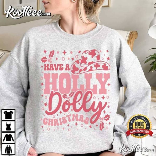 Holly Christmas Dolly Parton T-Shirt