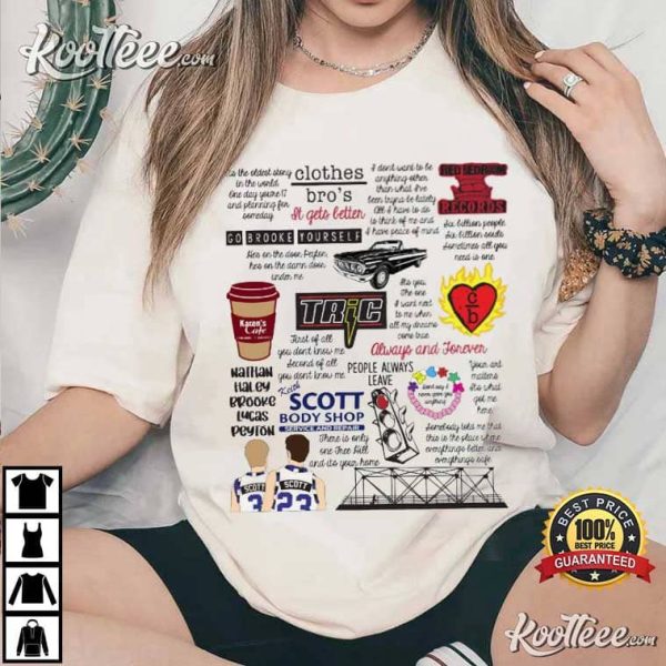 One Tree Hill Collage Best T-Shirt