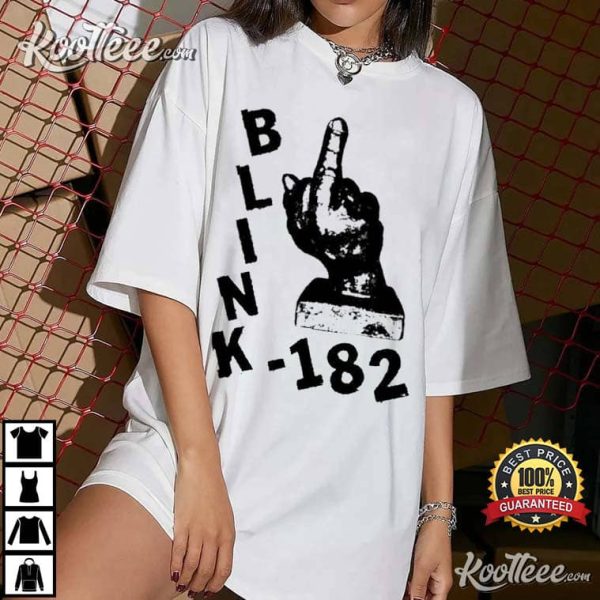Blink-182 Middle Finger T-Shirt