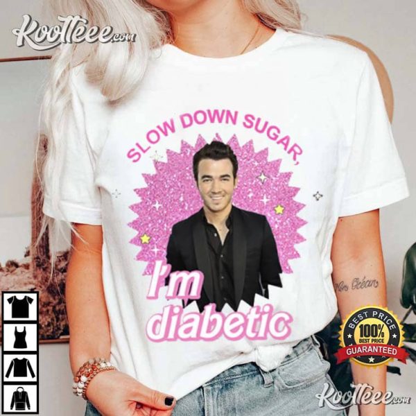 Kevin Jonas Slow Down Sugar Im Diabetic T-Shirt