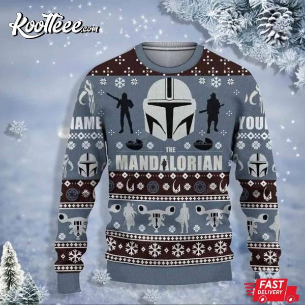 The Mandalorian Personalized Ugly Sweater