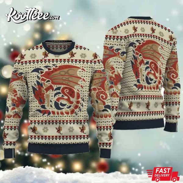 Rathalos Monster Hunter Ugly Sweater