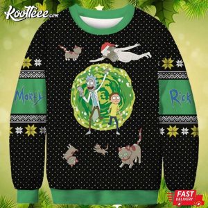 Rick And Morty Cartoon Network Ugly Sweater