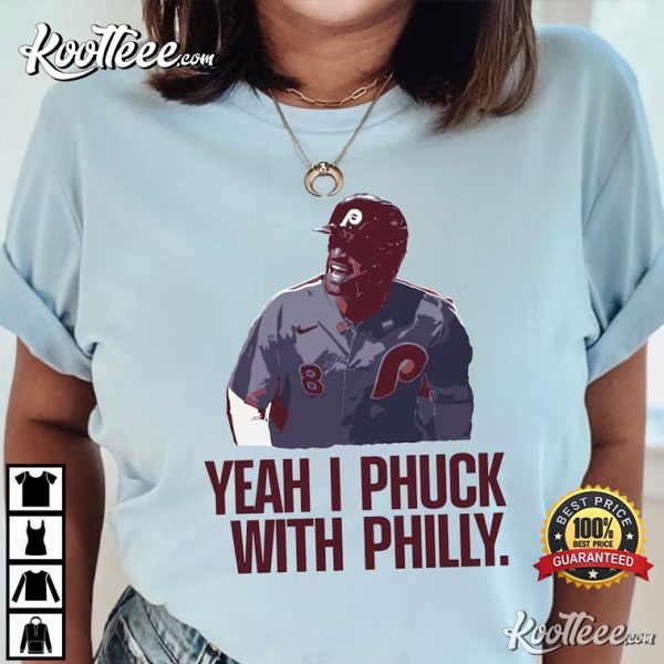 Nick Castellanos Yeah I Phuck with Philly T-Shirt