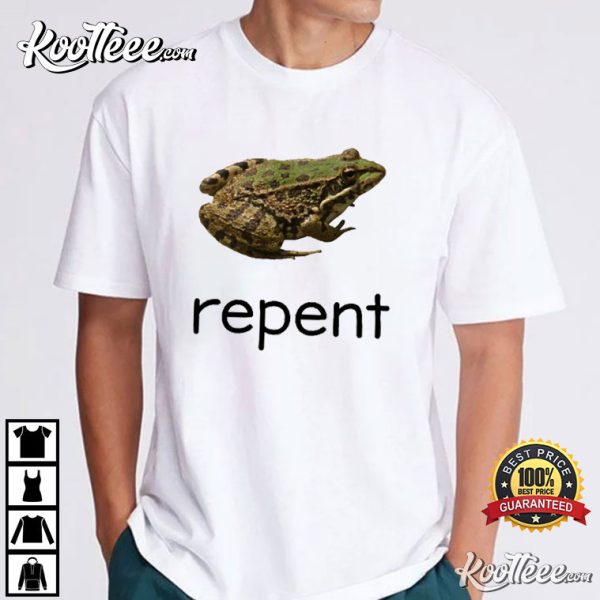 Repent Frog Joke Unisex T-Shirt