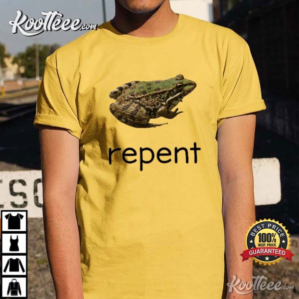 Repent Frog Joke Unisex T-Shirt