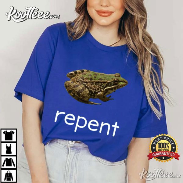 Repent Frog Joke Unisex T-Shirt