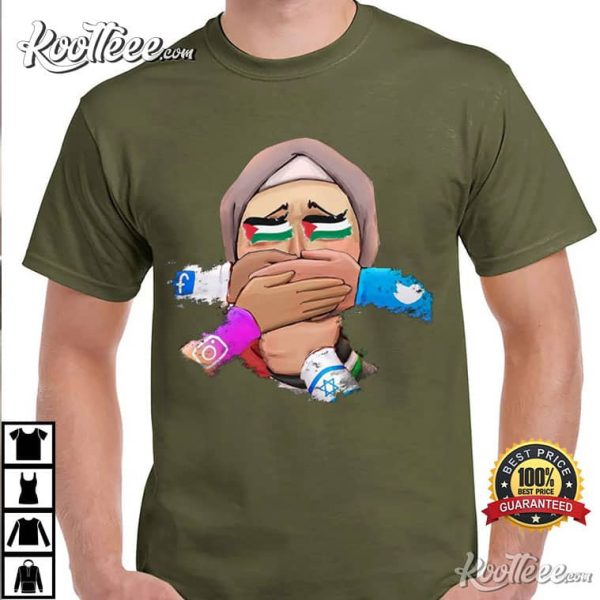 Dont Silence Palestine Gaza Freedom T-Shirt