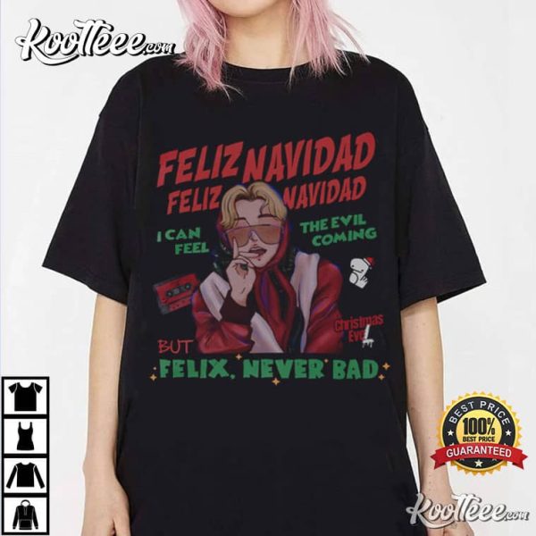 Feliz Navidad Stray Kids Christmas Evel T-Shirt