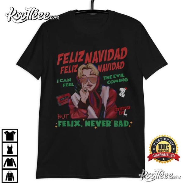 Feliz Navidad Stray Kids Christmas Evel T-Shirt