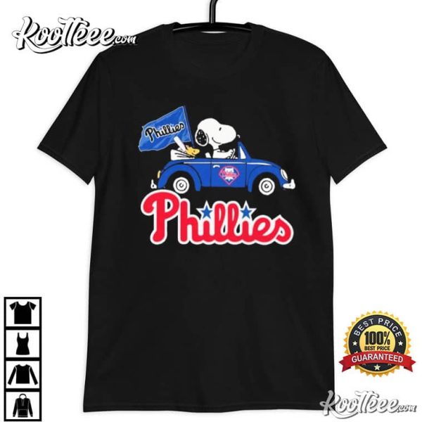 Phillies Snoopy And Woodstock T-Shirt