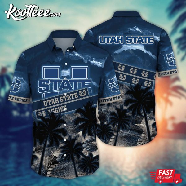 Utah State Aggies Football Hawaiian Shirt
