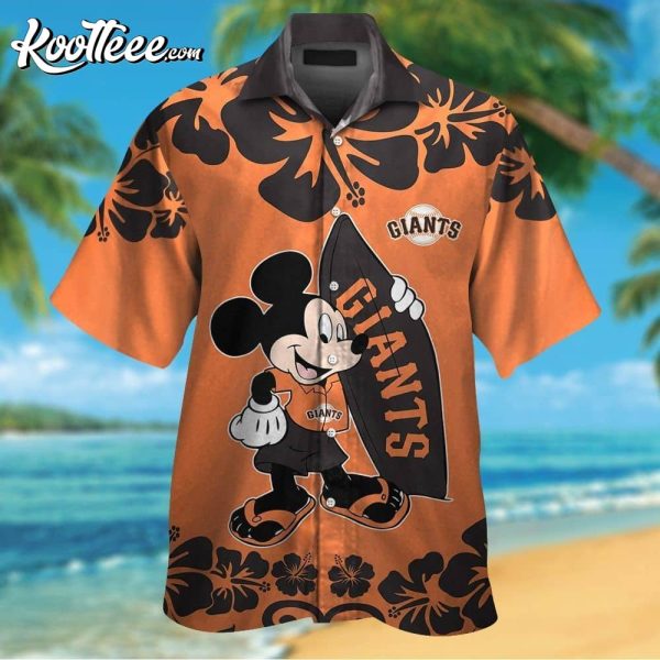 San Francisco Giants Mickey Hawaiian Shirt