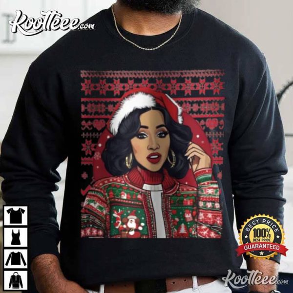 Cardi B Christmas Gift T-Shirt