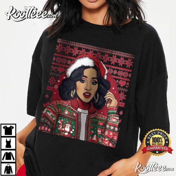 Cardi B Christmas Gift T-Shirt