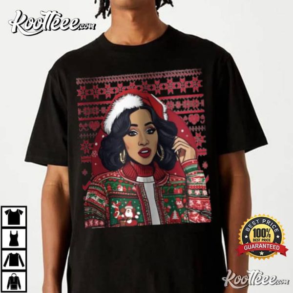 Cardi B Christmas Gift T-Shirt