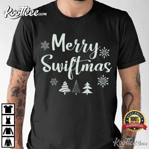 Merry Swiftmas Gift For Swiftie T-Shirt