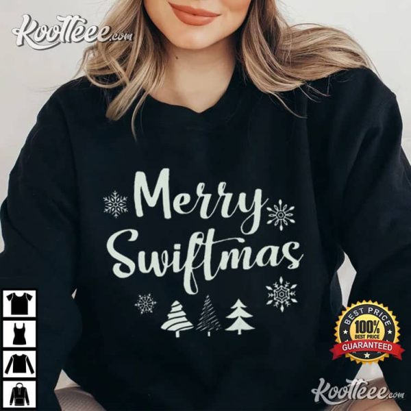 Merry Swiftmas Gift For Swiftie T-Shirt