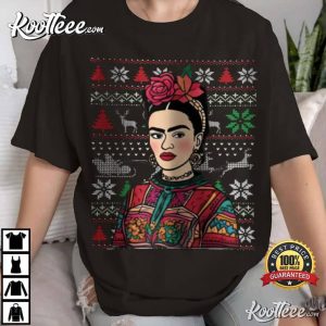 Frida Kahlo Christmas Fan Gift T-Shirt Frida Kahlo Christmas Fan Gift T-Shirt