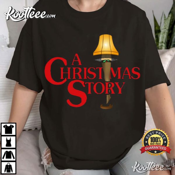 A Christmas Story Major Award Leg Lamp T-Shirt
