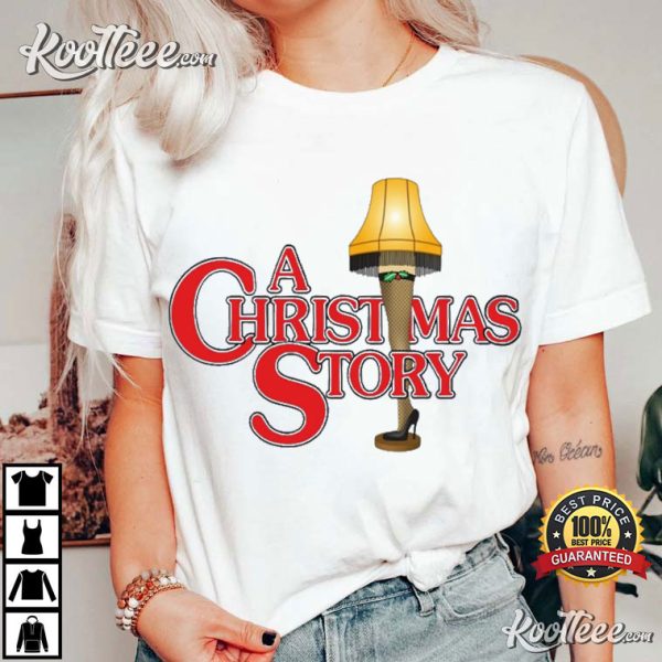 A Christmas Story Major Award Leg Lamp T-Shirt
