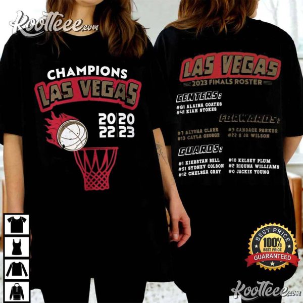 Las Vegas Aces WNBA Womens Basketball T-Shirt