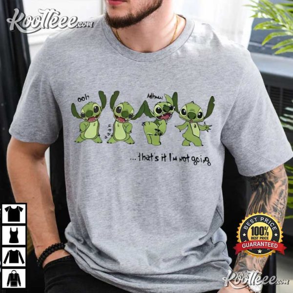 Stitch That’s It I’m Not Going Christmas T-Shirt